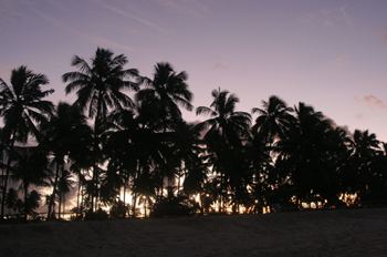 Atardecer en Maracaípe, Pernambuco, Brasil