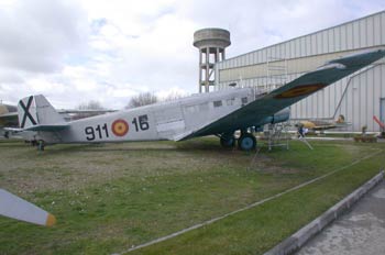 Avión, Museo del Aire de Madrid