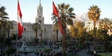 Plaza de Armas en Arequipa, Perú