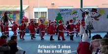 Navidad-Actuación 3 años
