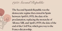 SECOND REPUBLIC