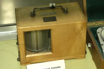 Termohidrógrafo de Jules Richard, Museo del Aire de Madrid