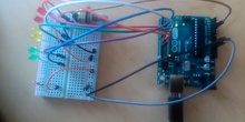 Practica 3 arduino. Potenciometro y ledes
