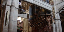 Interior de la Catedral de Tuy, Pontevedra, Galicia