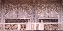 Detalle del Taj Mahal, Agra, India