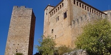 Torre albarrana. Colegiata-castillo de Alquezar. Huesca
