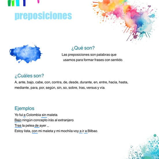 PREPOSICIONES