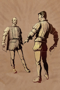 Don Gonzalo de Ulloa y Don Juan Tenorio