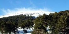 Vista panorámica de Valdesquí, Comunidad de Madrid