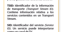 Parámetros Medidor de Campo Modo TV