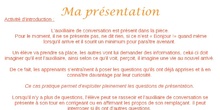 Ma présentation-Flavie Mignard