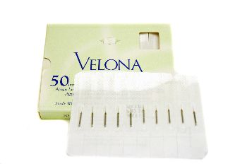 Agujas insuladas de depilación eléctrica nº50