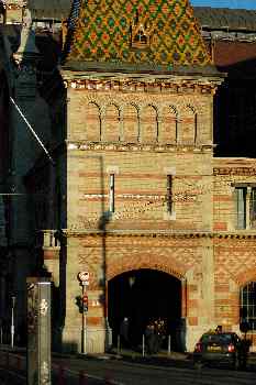 Torre del mercado de Budapest, Hungría