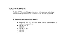 CONTROL MICROBIOLÓGICO DE ALIMENTOS INFANTILES