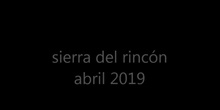 SIERRA DEL RINCÓN 