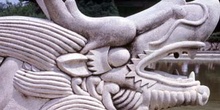 Escultura de dragón, China