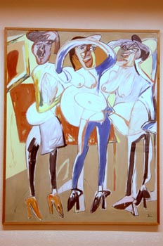 Obra Sin Título, de Juan Barjola - Badajoz