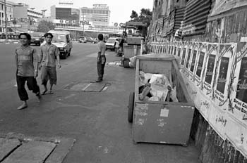 Carros con tracción humana, Indonesia