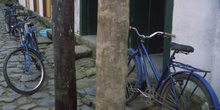 Bicicletas en Paraty, Rio de Janeiro, Brasil