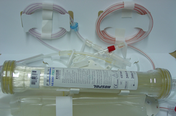 Set de hemofiltración