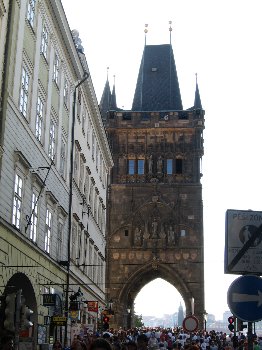 Torre del Puente de Carlos en la Ciudad Vieja