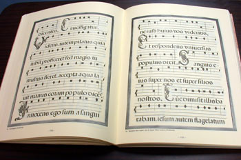 Partitura de canto gregoriano