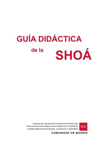 Página 1 de la Guía Didáctica de la Shoá