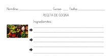 PLANTILLA RECETA DE COCINA