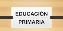 EDUCACIÓN PRIMARIA