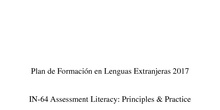 Assessment Literacy IN-64 Alba Rodríguez García