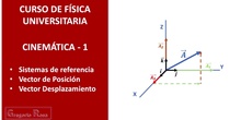 Cinemática 1 - Sistemas de referencia, posición y desplazamiento