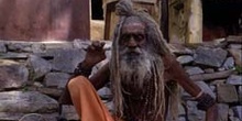 Sadhu (santón o asceta) en Ajmer, India