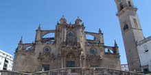 Fachada de la Catedral de Jerez de la Frontera, Cádiz, Andalucía