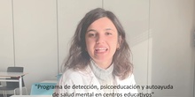 VIDEO DE DETECCIÓN TEMPRANA DE PROBLEMAS MENTALES