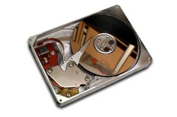 Disco duro de un ordenador