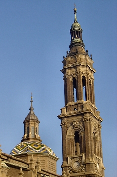 Torres de la Basílica del Pilar de Zaragoza