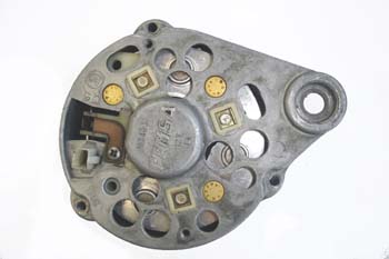 Alternador. Carcasa posterior con diodos y portaescobillas