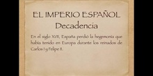 5º sociales El fin del Imperio y de los Austrias 