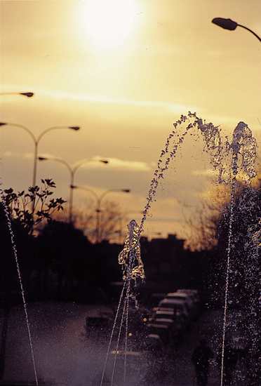 Imagen noctura de San Sebastián de los Reyes