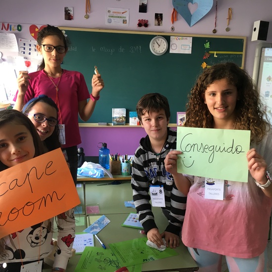 Jornadas Culturales 18-19. Escape Room. 3º - 6º 15