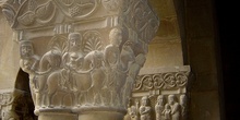 Capitel con escena de los Reyes Magos, Historia