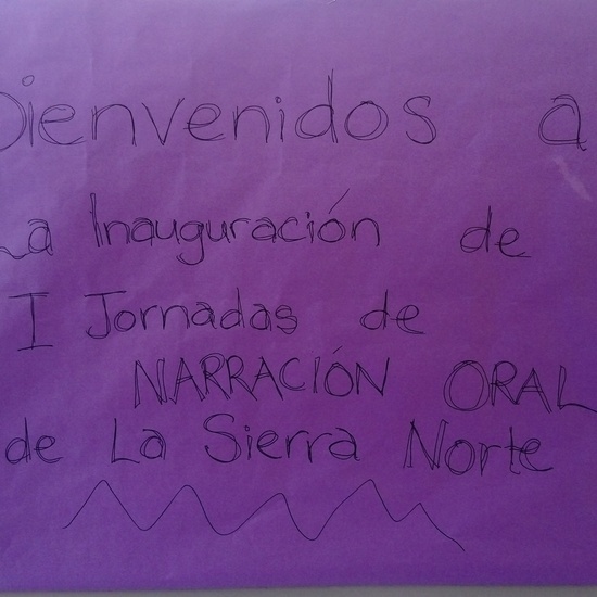 I JORNADAS DE NARRACIÓN ORAL DE LA SIERRA NORTE 19