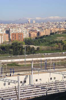 Vista panorámica de Madrid, Madrid