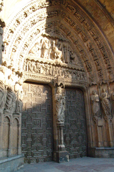 Puerta de la Catedral de León, Castilla y León