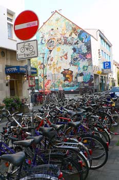 Parking de bicicletas en Muenster