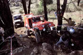 Ascenso auxiliado por un cabrestante
