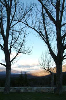 Vista panorámica de Rascafría, Comunidad de Madrid