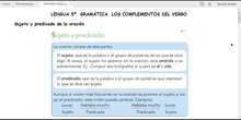 LENGUA 5º. GRAMÁTICA. LOS COMPLEMENTOS DEL VERBO