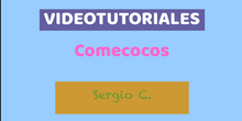 Videotutorial Sergio C.