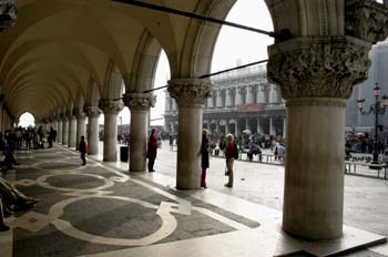 Pórticos del Palacio Ducal, Venecia